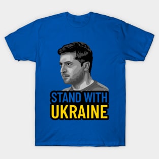 Volodymyr Zelensky Portrait T-Shirt